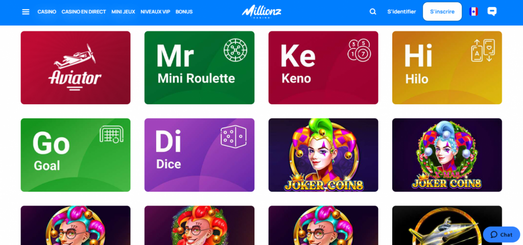 jeux Casino Millionz 